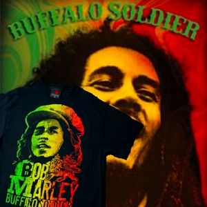 Vintage Zion Rootswear Bob Marley Buffalo Soldier